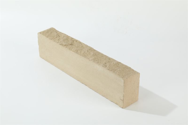 Beige sandstone walling — natural face shown in closer detail