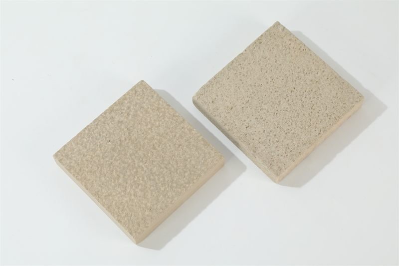 Beige sandstone tiles — textured shown in closer detail