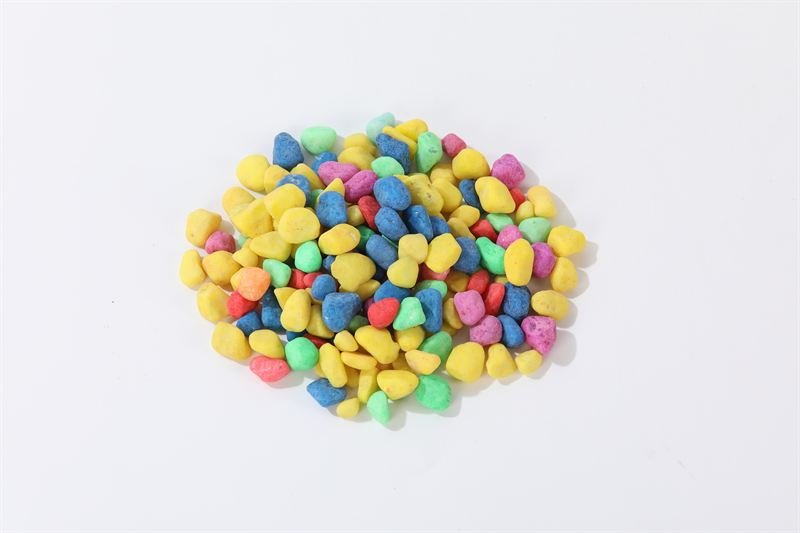 Additional view of dyed coloured gravel