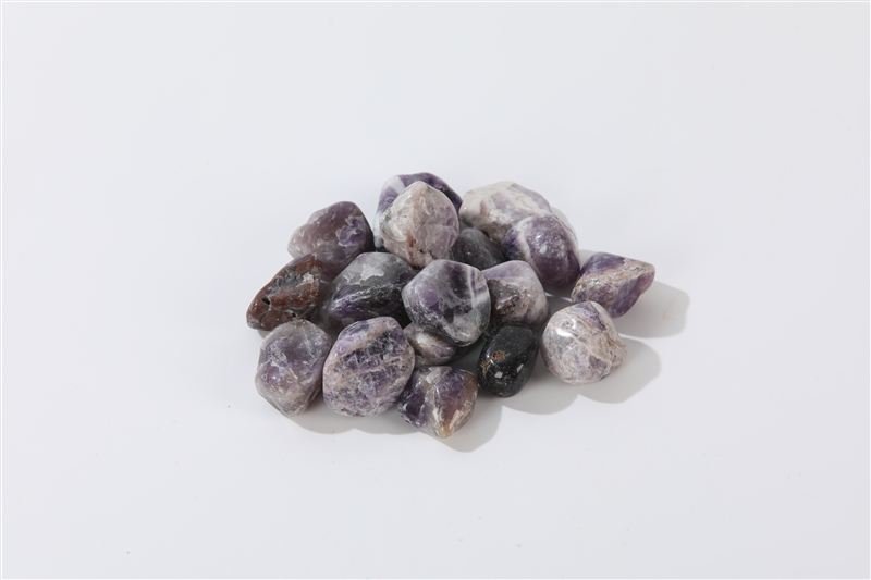Purple Agate with a tumbled finish