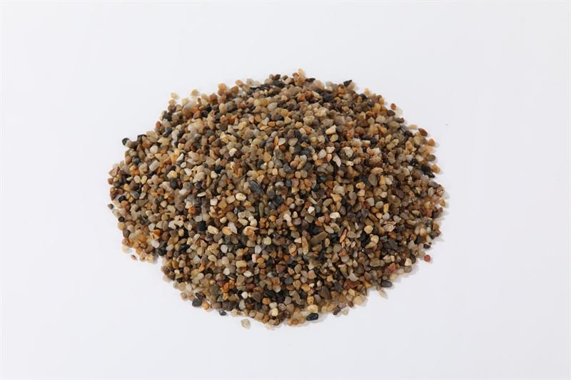 Quartz sand shown in closer detail