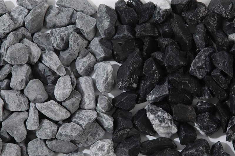 Dark Grey Crushed Aggregate with a natural finish