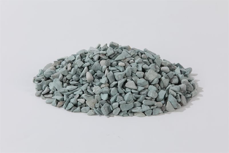 Green rounded gravel in 5–15mm shown from another angle