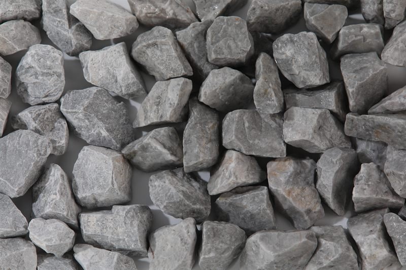 Light Grey Crushed Aggregate with a natural finish
