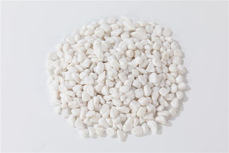 Snow White High Polished Mini Pebbles supplied for export from China